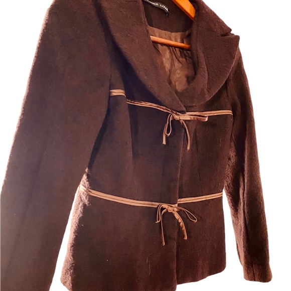 VINTAGE wool jacket lined - Picture 4 of 6